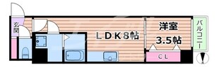 新森古市駅 徒歩11分 8階の物件間取画像